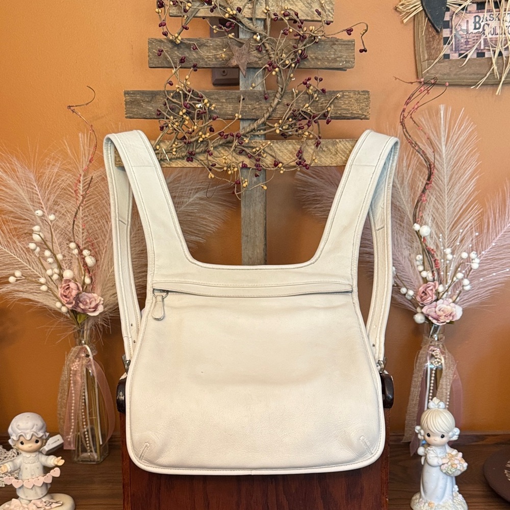 Vintage Rare Coach Slim Fat Hippie Backpack